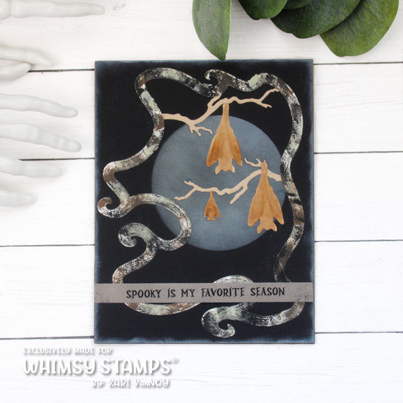 Bat Branch Die Set - Whimsy Stamps