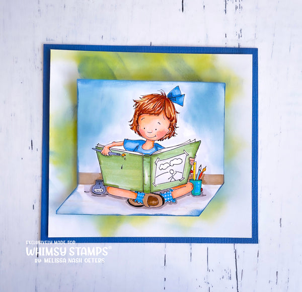 A Good Ending - Digital Stamp - Whimsy Stamps
