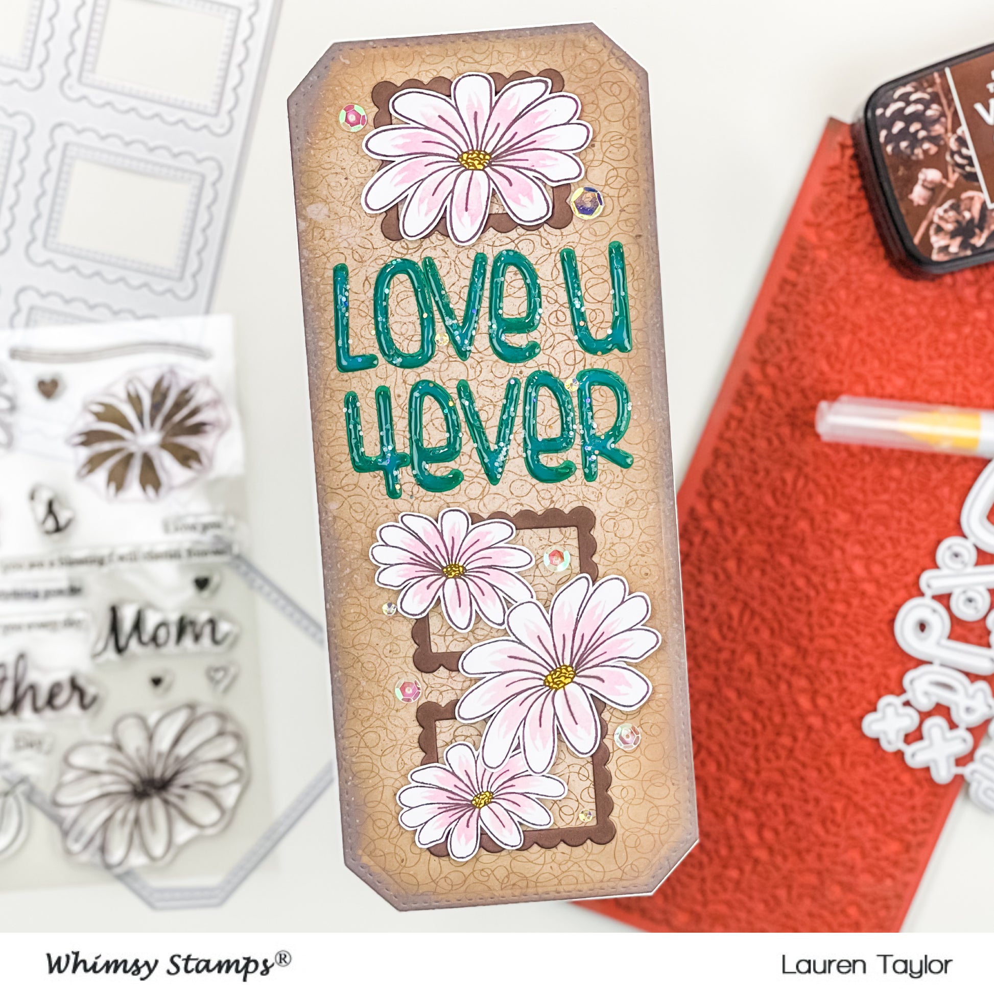 **NEW Cutie ABC Die Set - Whimsy Stamps